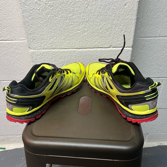 Fila TKO-TR 4.0 Lightweight Trail Running Shoes yellow size 10.5 - Picture 3 of 7